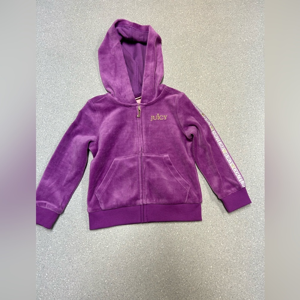 Juicy couture 2T girls tracksuit hoodie